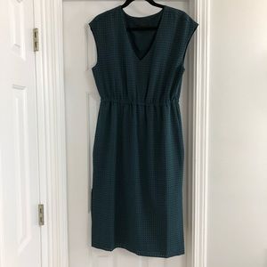 Gorgeous J.Crew teal eyelet dress